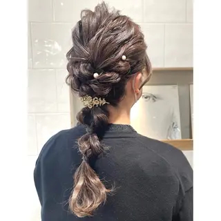 ヘアアレンジ IVY所属・ヘアアレンジ🎀 yuuka 🤍のヘアスタイル