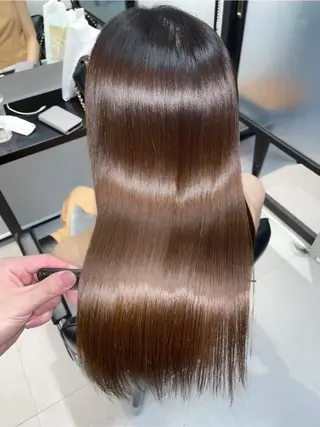 ロング SEA所属・艶髪カラー✨ misaki .のヘアスタイル