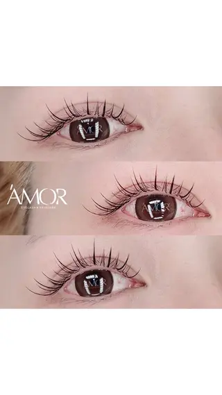 マツエク・マツパ Amor所属・AMOR EYELASHのマツエク・マツパデザイン