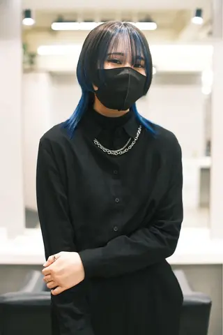 ミディアム カラー ヘアアレンジ 個性爆弾💣 ダブルカラー/ゆかのヘアスタイル