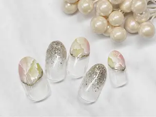 ネイル ネイルPetit Ribbonのネイルデザイン