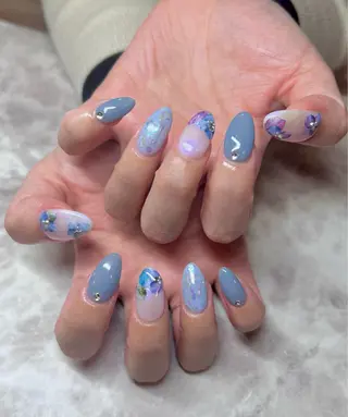 ネイル いちじゅう あおいのネイルデザイン