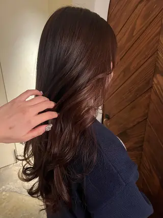 ロング 今井 香奈恵のヘアスタイル