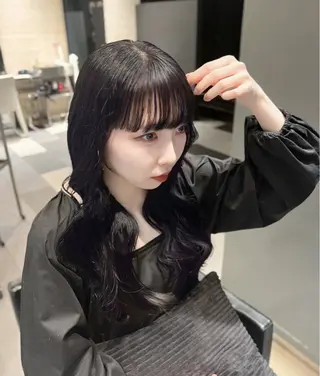 ロング 韓国ヘア🇰🇷/ みう/미우 ☪︎のヘアスタイル