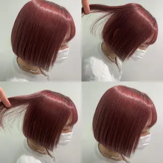 ショート I S所属・🌿透明感カラー‪ 縮毛矯正✨かずきのヘアスタイル