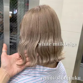 ミディアム カラー パーマ ヘアアレンジ メンズ ワット 原宿のヘアスタイル