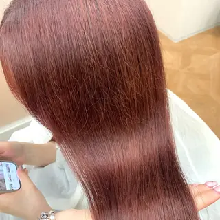 ロング カラー ヘアアレンジ キヨミ 韓国レイヤーカットのヘアスタイル