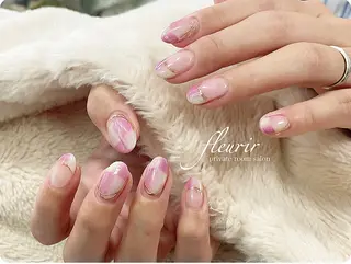 ネイル フルリール 【プライベートサロンのネイルデザイン