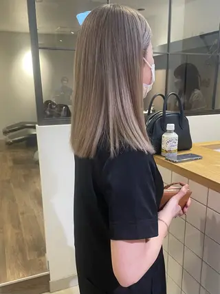 ミディアム 松村 愛輝のヘアスタイル