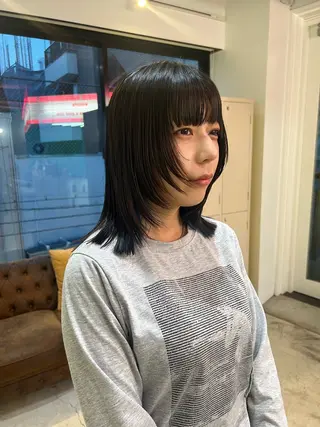 ショート 💥ウルフカット デザインあんな💥のヘアスタイル