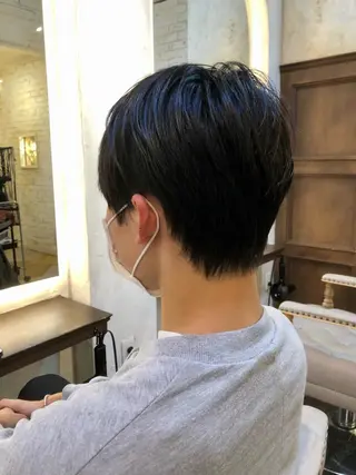 ショート メンズ Carina所属・セン北徒歩５分 キシタクのヘアスタイル