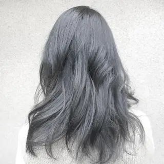 ミディアム カラー vato マンツーマンサロンのヘアスタイル