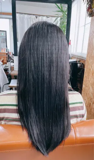 ロング かんばら りょーいのヘアスタイル