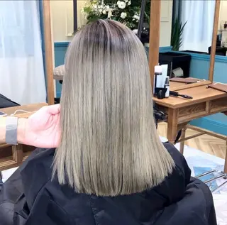 セミロング カラー Lond charme 吉祥寺所属・似合わせボブ🌟 艶髪特化💗村松優斗のヘアスタイル