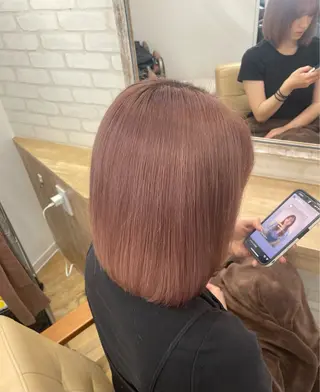 ショート Lapis所属・韓国レイヤーカット/ AIRIのヘアスタイル