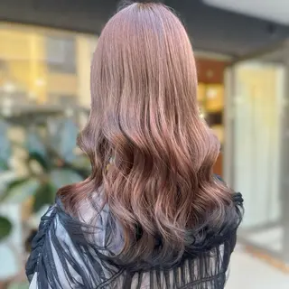 ロング カラー kana ブリーチなしカラー✨のヘアスタイル