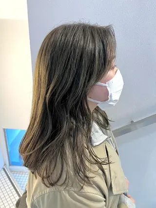 ロング カラー 【韓国ヘア・ネイル】 HINATA🍒のネイルデザイン