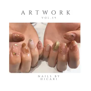 ショート カラー キッズ ネイル マツエク・マツパ illum hicariのネイルデザイン