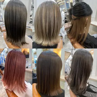 カラー 米林 遼のヘアスタイル