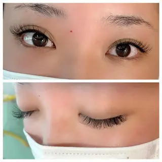 マツエク・マツパ GLITTER NAILS高速長田のマツエク・マツパデザイン