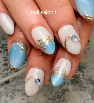 ネイル 吉川市 ネイルサロンLのネイルデザイン