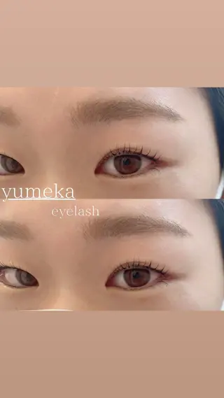 マツエク・マツパ yume   eyelash所属・yumeka 【eyelash】のマツエク・マツパデザイン
