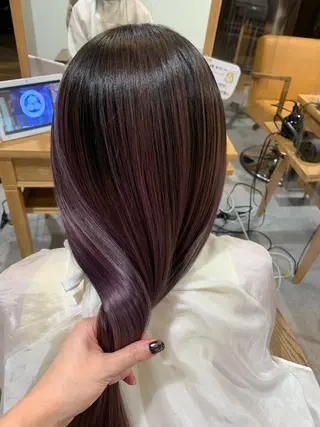 ロング カラー ブリーチ/アレンジ 天満/chihiroのヘアスタイル