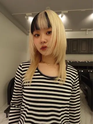 セミロング カラー 吉祥寺/個性派/ kazuha🩰のヘアスタイル