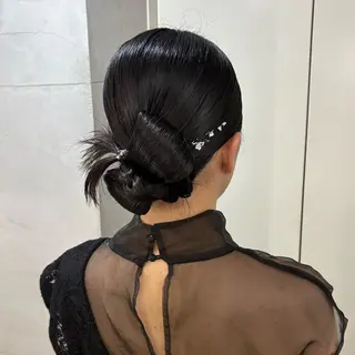 ヘアアレンジ 👩🏼🪄ありむら もえ/京都駅🍐のヘアスタイル