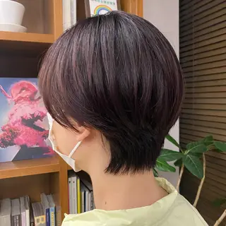ショート カラー Paddle所属・似合わせレイヤー/ レイヤーパーマ/高倉のヘアスタイル