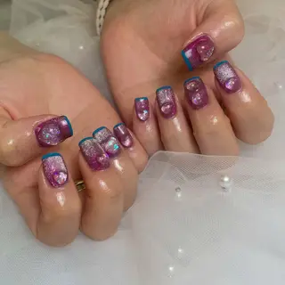 ネイル S LOUNGE NAIL所属・パーツたくさん🍓 SUMIのネイルデザイン
