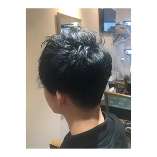 ショート メンズ 河野 行史のヘアスタイル