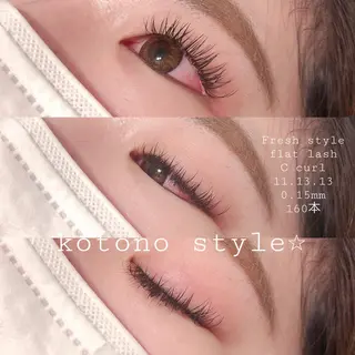 マツエク・マツパ Neo店長🌿 KOTONO🌿のマツエク・マツパデザイン