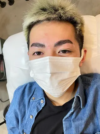 メンズ アイブロウ SITEN 淀屋橋 /肥後橋きべひろまさのヘアスタイル