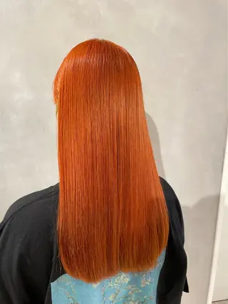 ロング カラー 渋谷レイヤーカット/ 暖色艶カラー🩵高橋のヘアスタイル