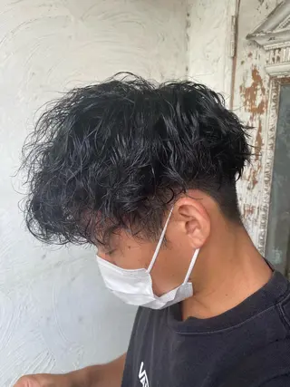 ショート パーマ お任せヘア☘️☘️ 及川渚のヘアスタイル