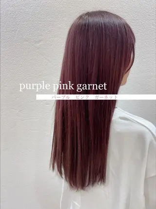 ロング カラー 金安 かんたのヘアスタイル