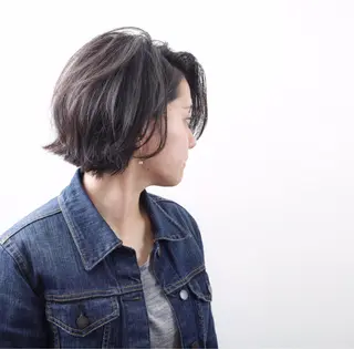 ショート カラー ヘアアレンジ Mariana/ 鶴原-ハイライトのヘアスタイル