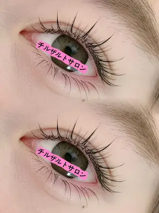 マツエク・マツパ パリジェンヌ マツエク専門店　玲子のマツエク・マツパデザイン