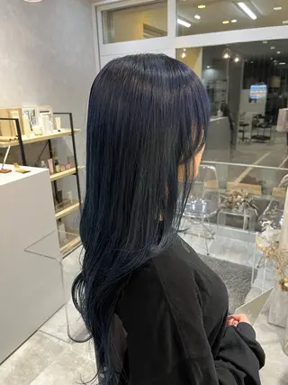 ロング ✨縮毛矯正お任せ 下さい✨鈴木風汰のヘアスタイル