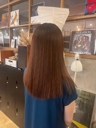 ⭐️植田瑠菜⭐️ カラー／縮毛矯正のヘアスタイル