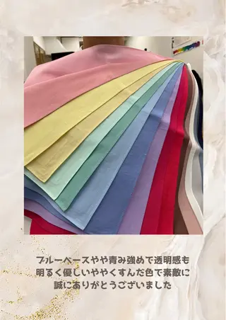 パーソナルカラー診断 自由が丘💐ブルームのその他イメージ