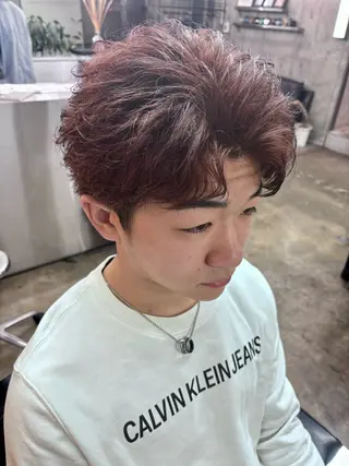 パーマ メンズ 土岐 仁/メンズ専門 パーマ特化美容師🔥のヘアスタイル