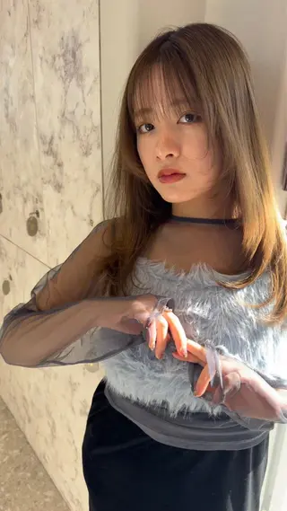 ミディアム Hello by Sea所属・髪質改善/縮毛矯正 /レイヤー/宮崎直弥のヘアスタイル