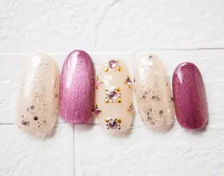 ネイル トップネイリスト Ribbon立川店のネイルデザイン