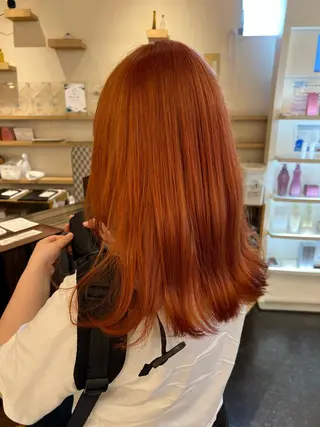 カラー 久永 菫のヘアスタイル