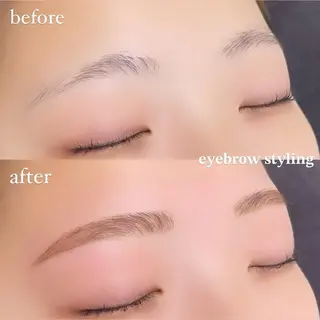 アイブロウ 束感まつ毛/眉毛 /Kaedeのマツエク・マツパデザイン