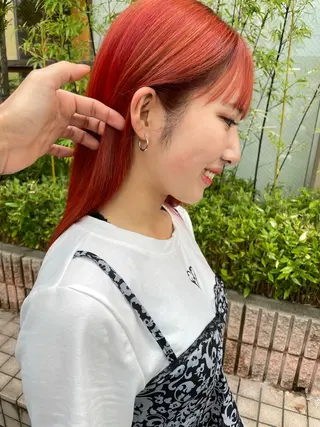 ロング Emitas.宮街道店所属・森崎 士/似合わせカラーのヘアスタイル