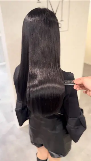 ロング 宝の 髪のヘアスタイル