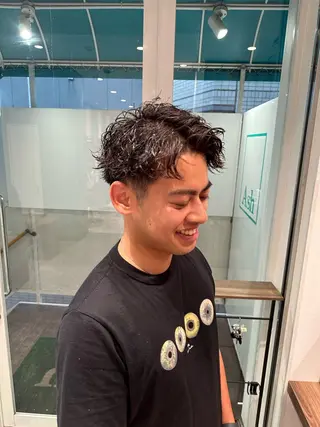 ショート パーマ メンズ メンズ特化／トレンド スタイル／白澤のヘアスタイル